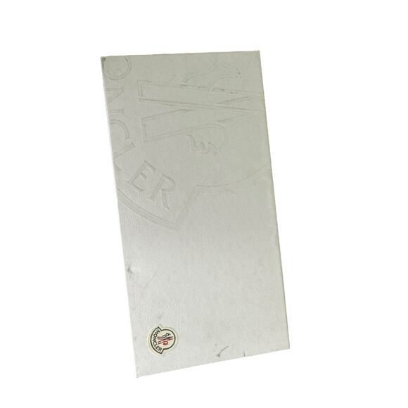 Moncler NIB Basile Rubber Slides in White Size 41 - Picture 9 of 11